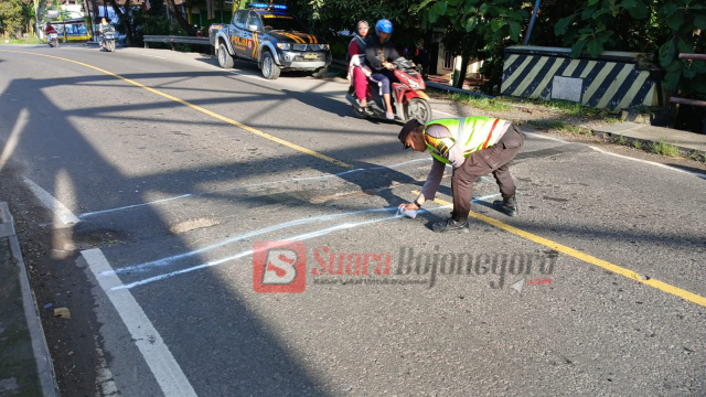 Polsek Kalitidu Lakukan Mitigasi Untuk Mengurangi Angka Kecelakaan